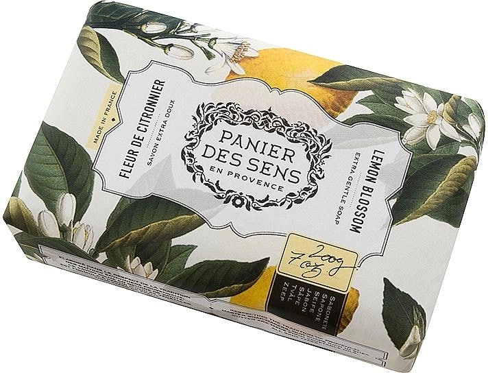 Panier des Sens Extra Gentle Natural Soap with Shea Butter Lemon Blossom - Екстра-ніжне мило олія ши "Квітка Лимону" Panier des Sens Extra Gentle Natural Soap with Shea Butter Lemon Blossom - Екстра-ніжне мило олія ши "Квітка Лимону"